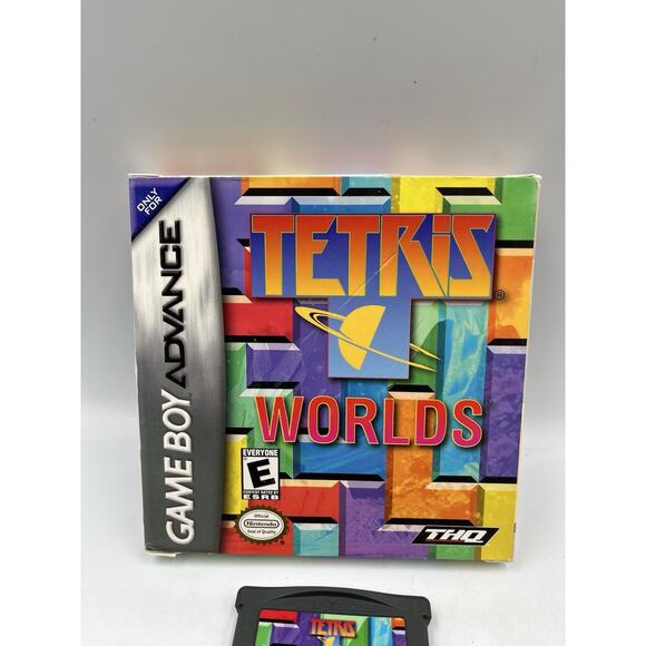 Tetris Worlds GBA Game Boy Advance Complete CIB Great Condition! - Picture 3 of 15